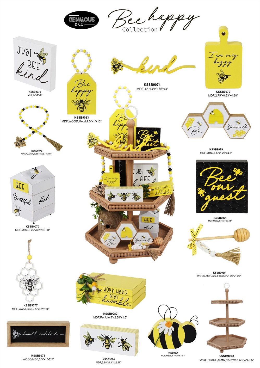 Catalog-GenMous Spring Bee Happy Collection